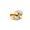 Ring Gelbgold 18k - Halgheh-ye Hamahang (Harmonische Verschlingung)