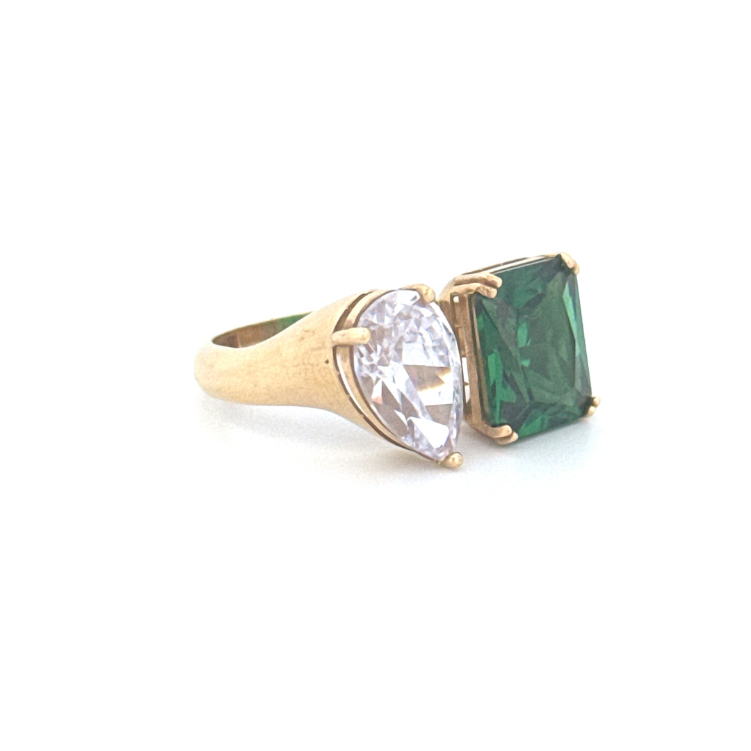 Ring Gelbgold 18k – Do Jān (Zwei Seelen)