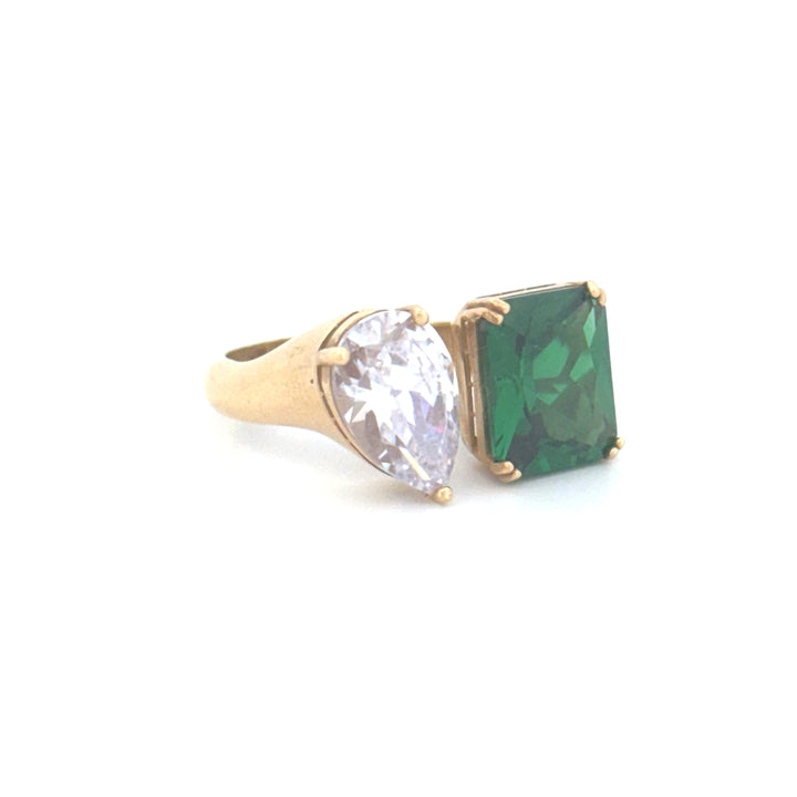 Ring Gelbgold 18k – Do Jān (Zwei Seelen)