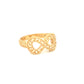 Ring Gelbgold 18k - Bi-Nahayat (Unendlichkeit)
