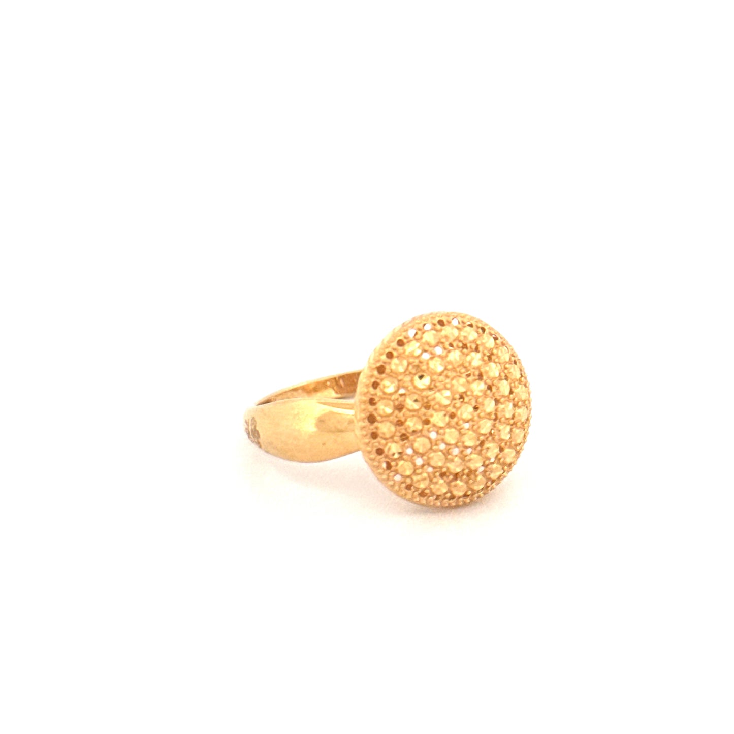 Ring Gelbgold 18k - Gooy-e Aftab (Sonnenkugel)