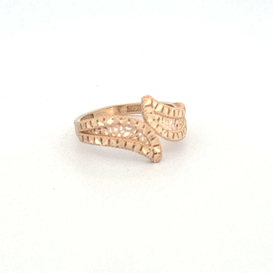 Ring Gelbgold 18k – Mehrâb (Bogenform)