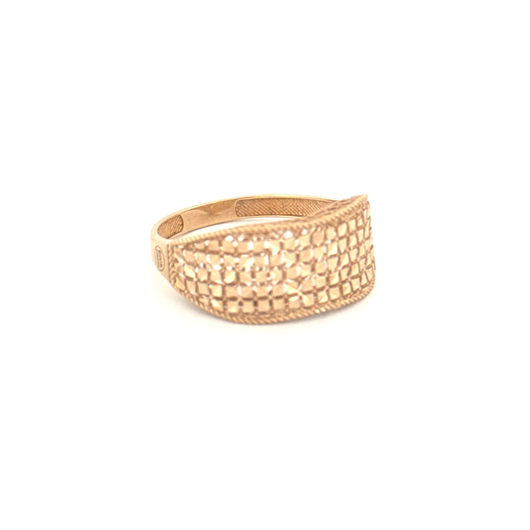 Ring Gelbgold 18k – Mosafer (Der Reisende)