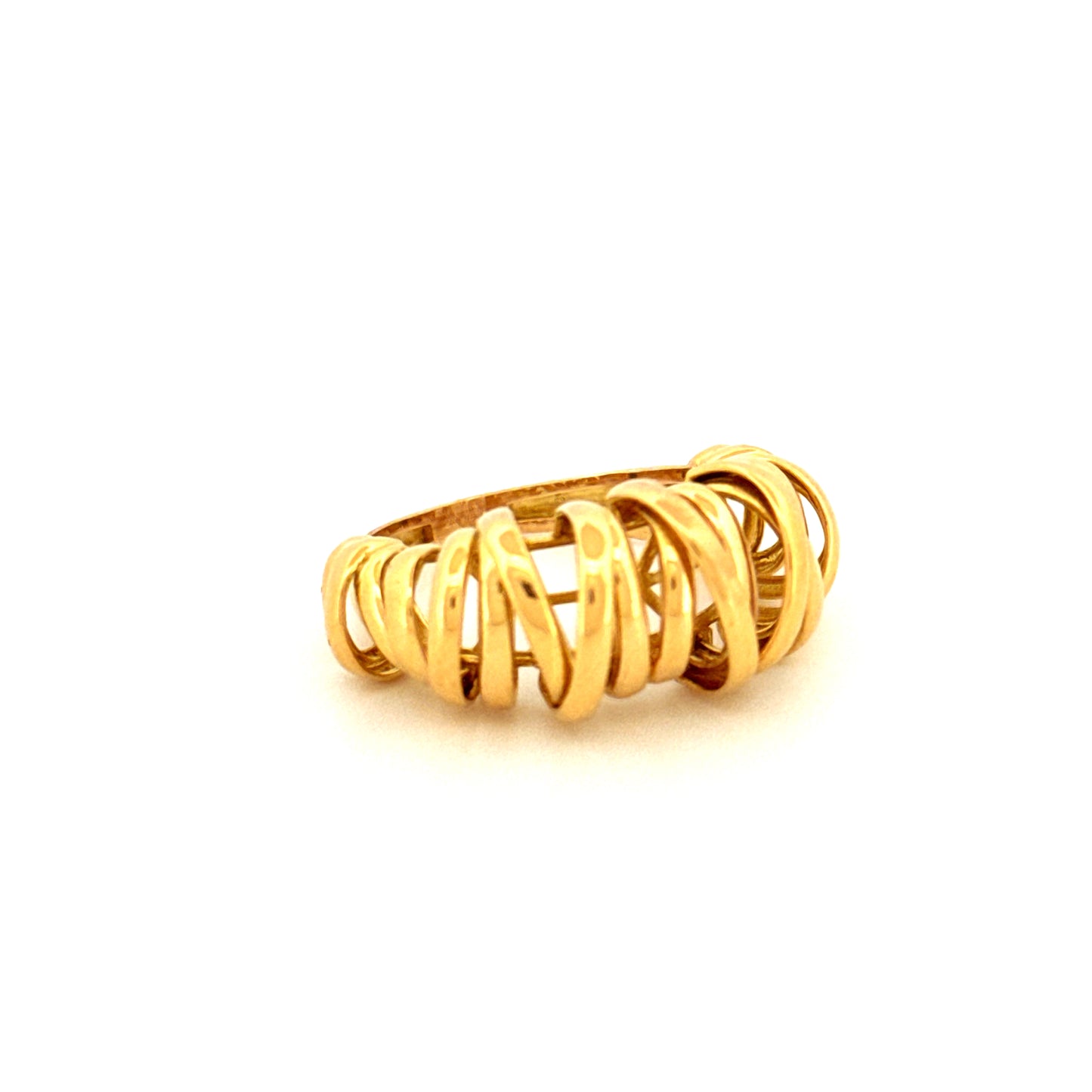 Ring Gelbgold 18k - Navar-e Abrisham (Seidenbänder)