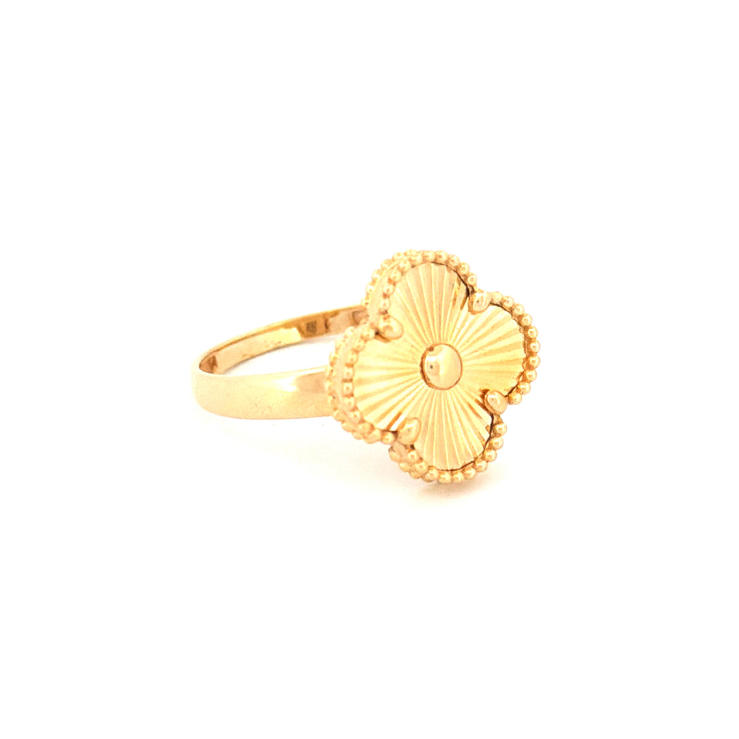 Ring Gelbgold 18k – Shabdar-e Angosht (Glück für den Finger)