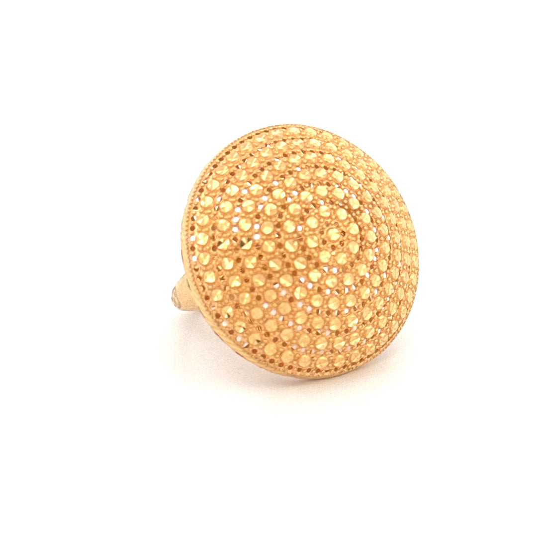 Ring Gelbgold 18k - Gooy-e Bozorg-e Aftab (Grosse Sonnenkugel)