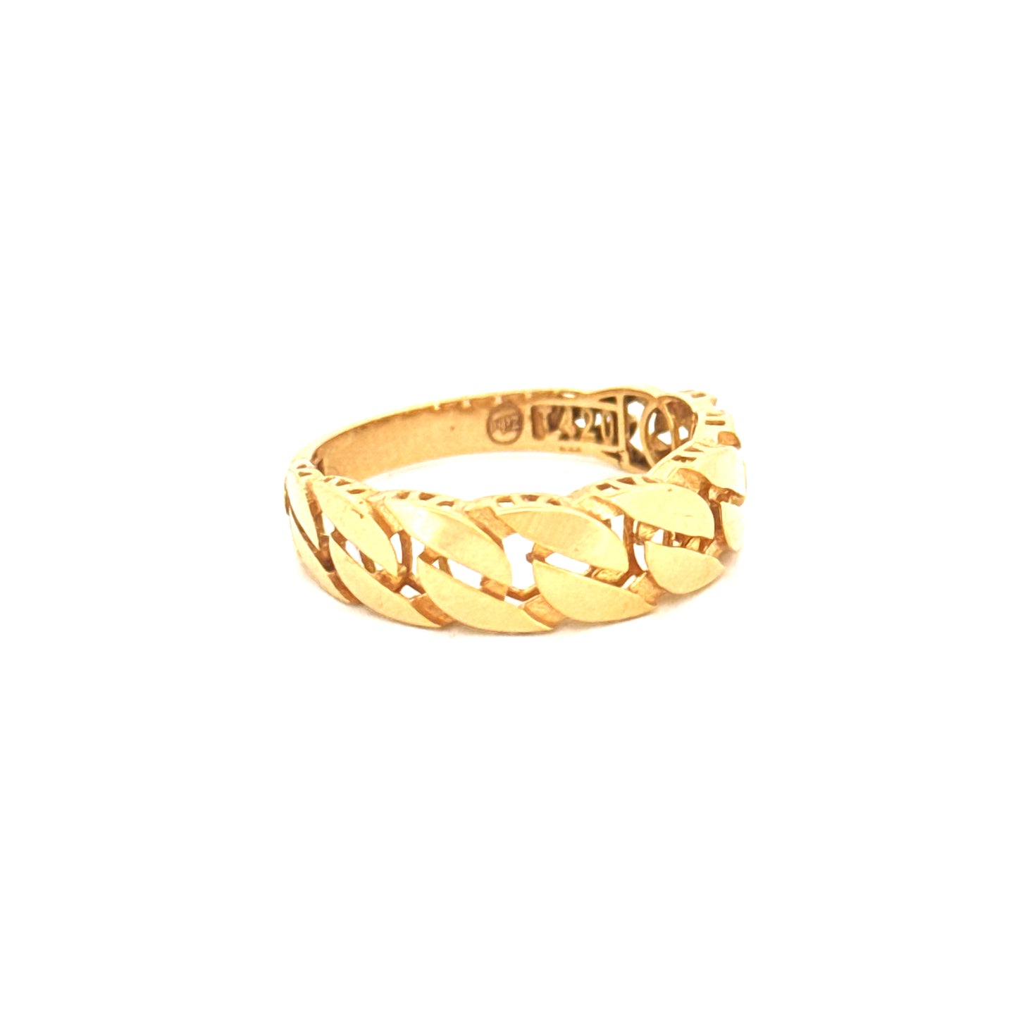 Ring Gelbgold 18k - Zanjir-e Ziba (Hübsche Kette)