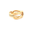 Ring Gelbgold 18k - Gereh-e Tala (Goldener Knoten)
