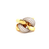 Ring Gelbgold 18k - Halgheh-ye Hamahang (Harmonische Verschlingung)