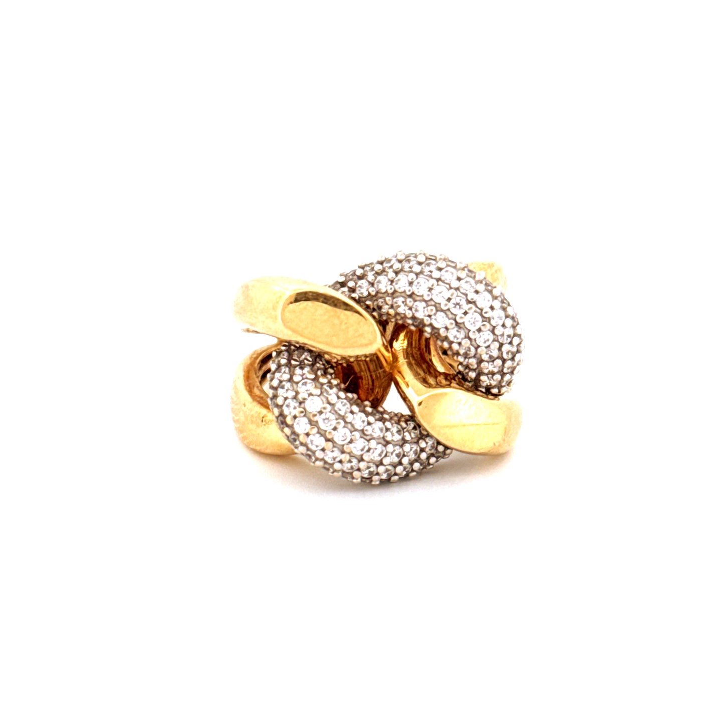 Ring Gelbgold 18k - Halgheh-ye Hamahang (Harmonische Verschlingung)