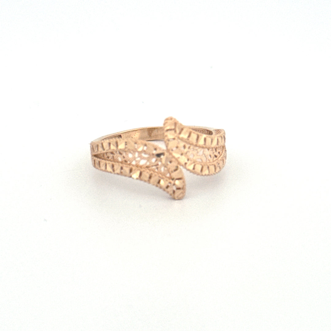Ring Gelbgold 18k – Mehrâb (Bogenform)