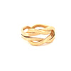 Ring Gelbgold 18k - Gereh-e Tala (Goldener Knoten)