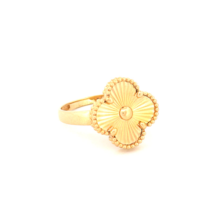Ring Gelbgold 18k – Shabdar-e Angosht (Glück für den Finger)