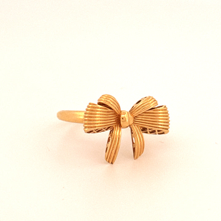 Ring Gelbgold 18k - Papillon-e Farah Diba (Schleife von Farah Diba)