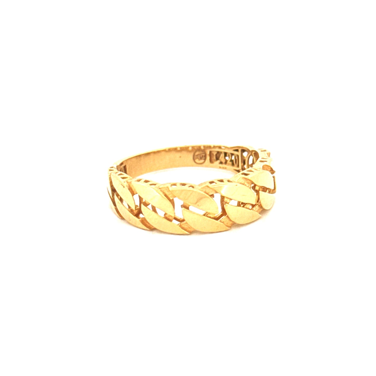 Ring Gelbgold 18k - Zanjir-e Ziba (Hübsche Kette)