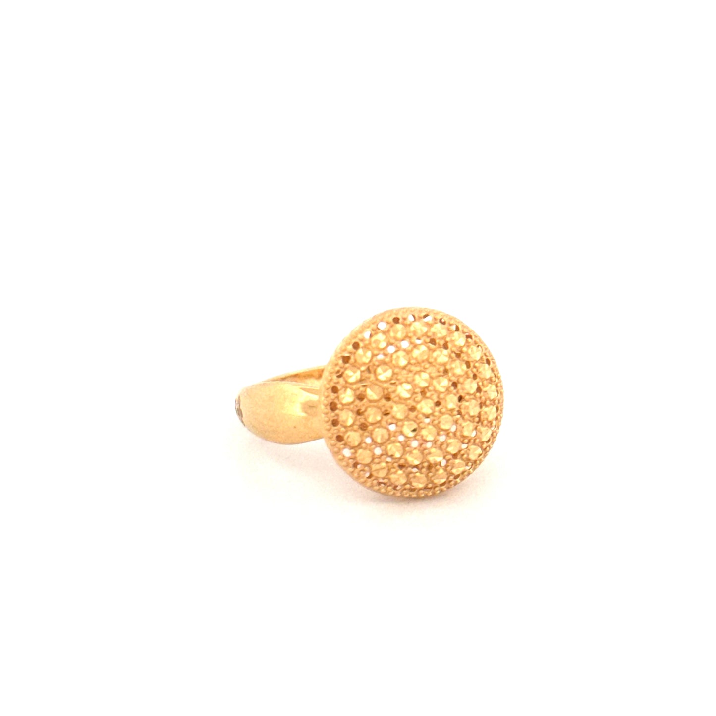Ring Gelbgold 18k - Gooy-e Aftab (Sonnenkugel)