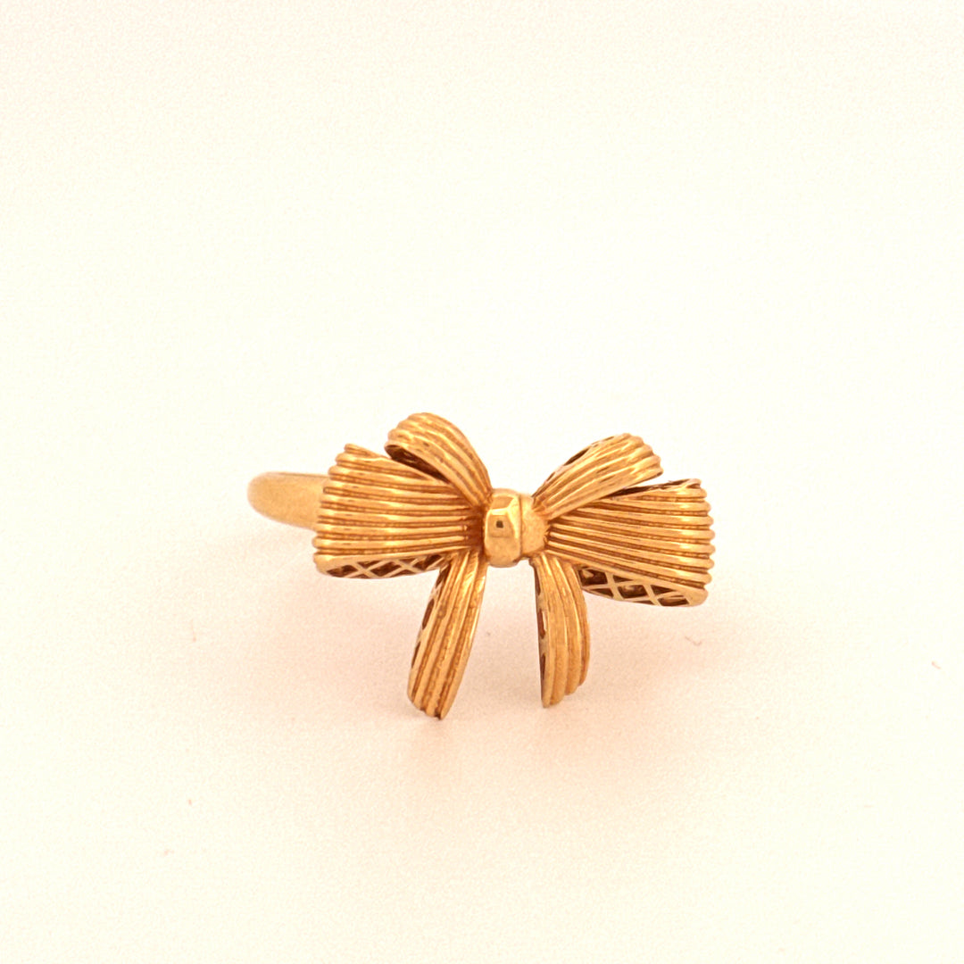 Ring Gelbgold 18k - Papillon-e Farah Diba (Schleife von Farah Diba)