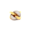 Ring Gelbgold 18k - Halgheh-ye Hamahang (Harmonische Verschlingung)