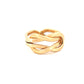 Ring Gelbgold 18k - Gereh-e Tala (Goldener Knoten)