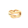 Ring Gelbgold 18k - Gereh-e Tala (Goldener Knoten)