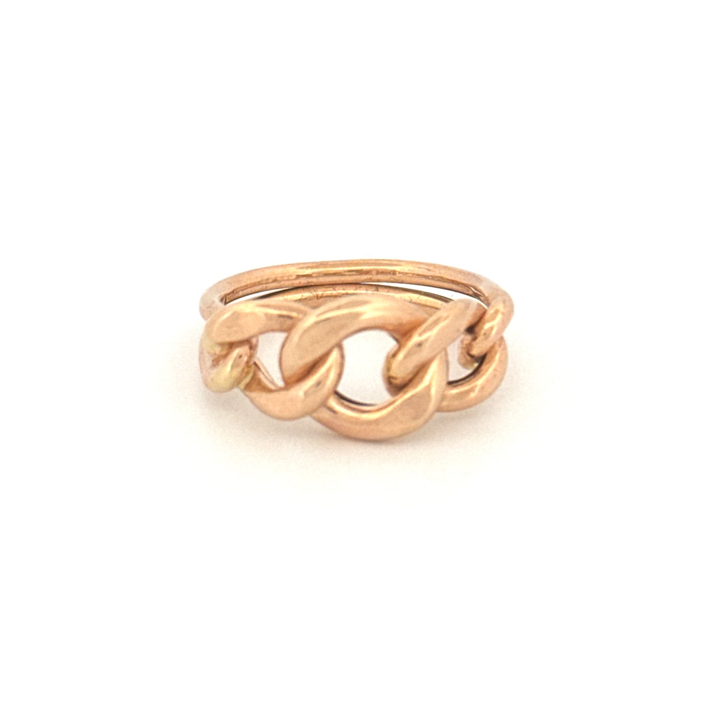 Ring Gelbgold 18k – Zanjir-e Arâm (Ruhige Kette)