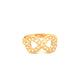 Ring Gelbgold 18k - Bi-Nahayat (Unendlichkeit)