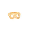 Ring Gelbgold 18k - Bi-Nahayat (Unendlichkeit)