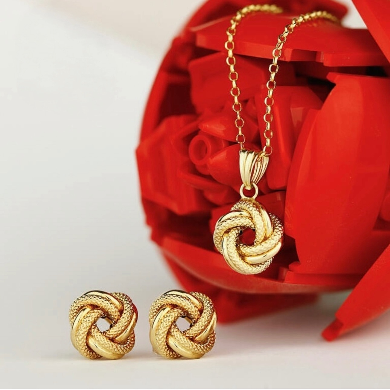 Anhänger Gelbgold 18k - Gereh-e Tala (Goldener Knoten)