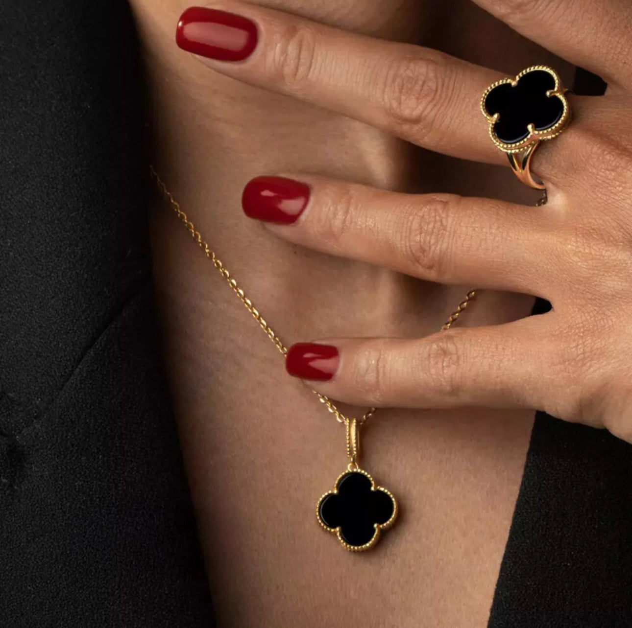 Anhänger Gelbgold 18k – Golhâ-ye Bahâri (Frühlingsblüten)