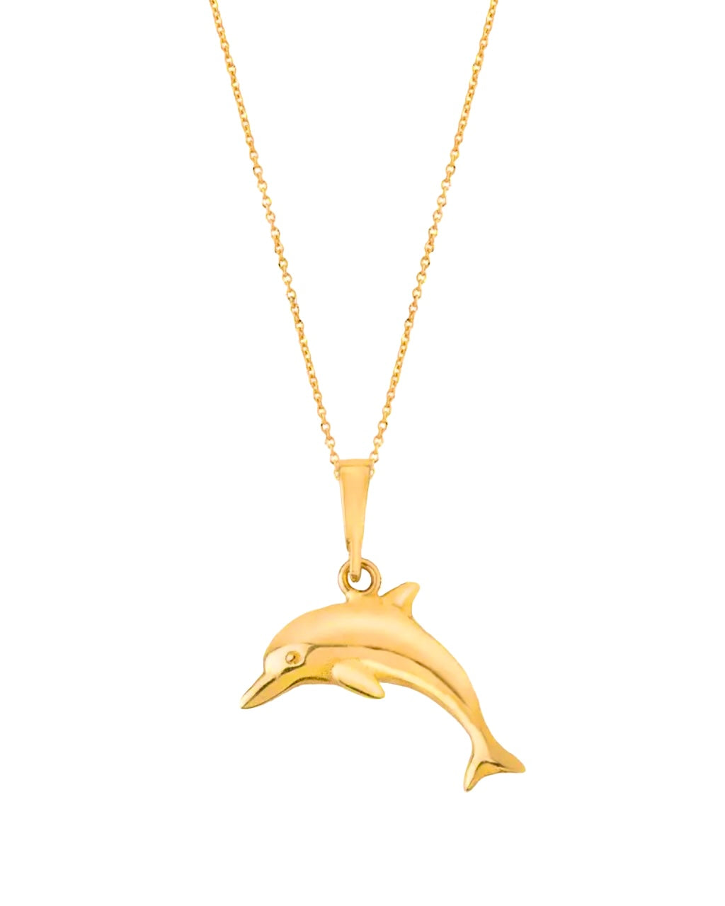 Anhänger „Dolfin“ mit feiner Goldkette – Produktbild