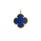 Anhänger Gelbgold 18k – Shans-e Sormeyi (Blaues Glück)