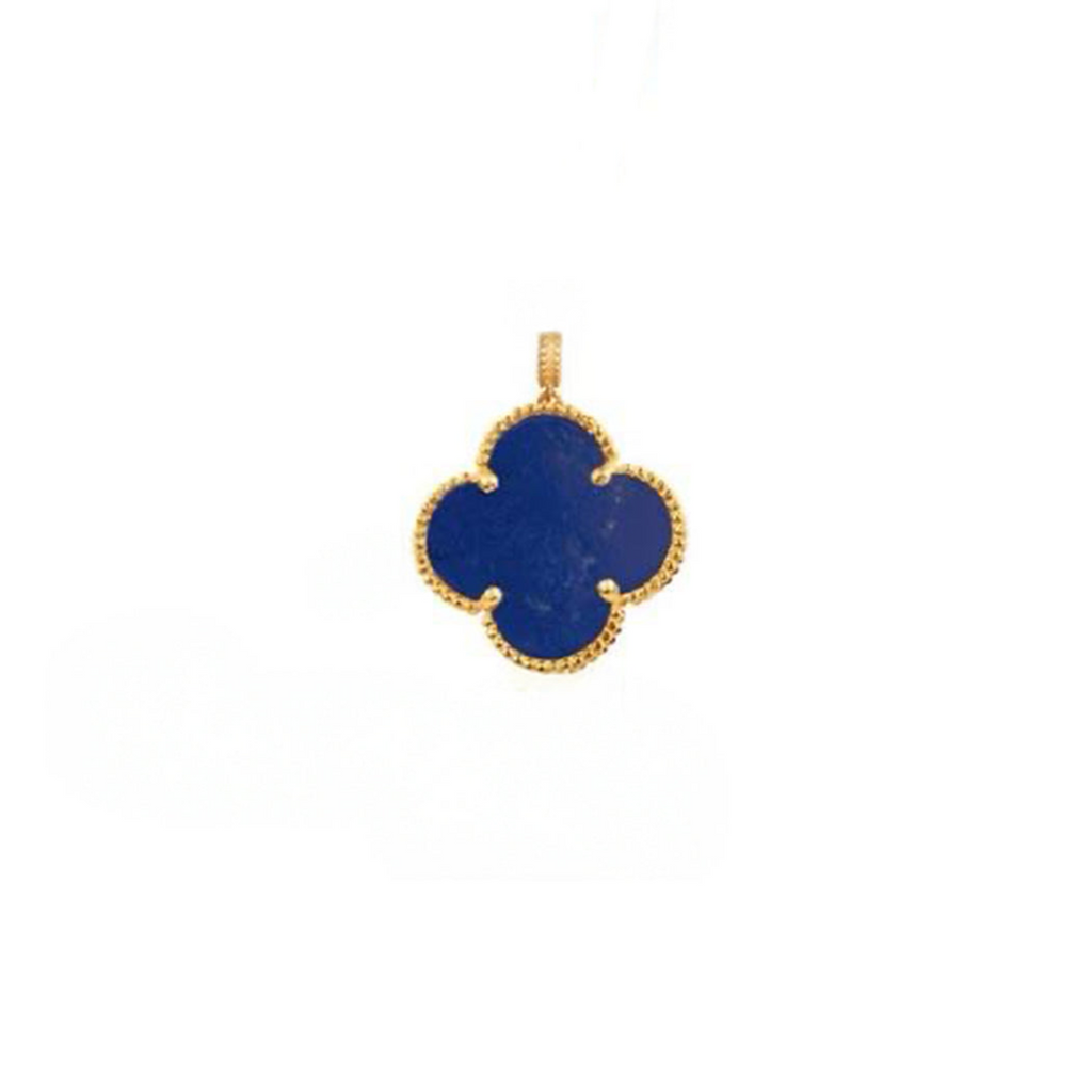 Anhänger Gelbgold 18k – Shans-e Sormeyi (Blaues Glück)