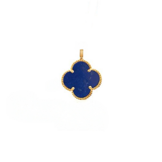 Anhänger Gelbgold 18k – Shans-e Sormeyi (Blaues Glück)