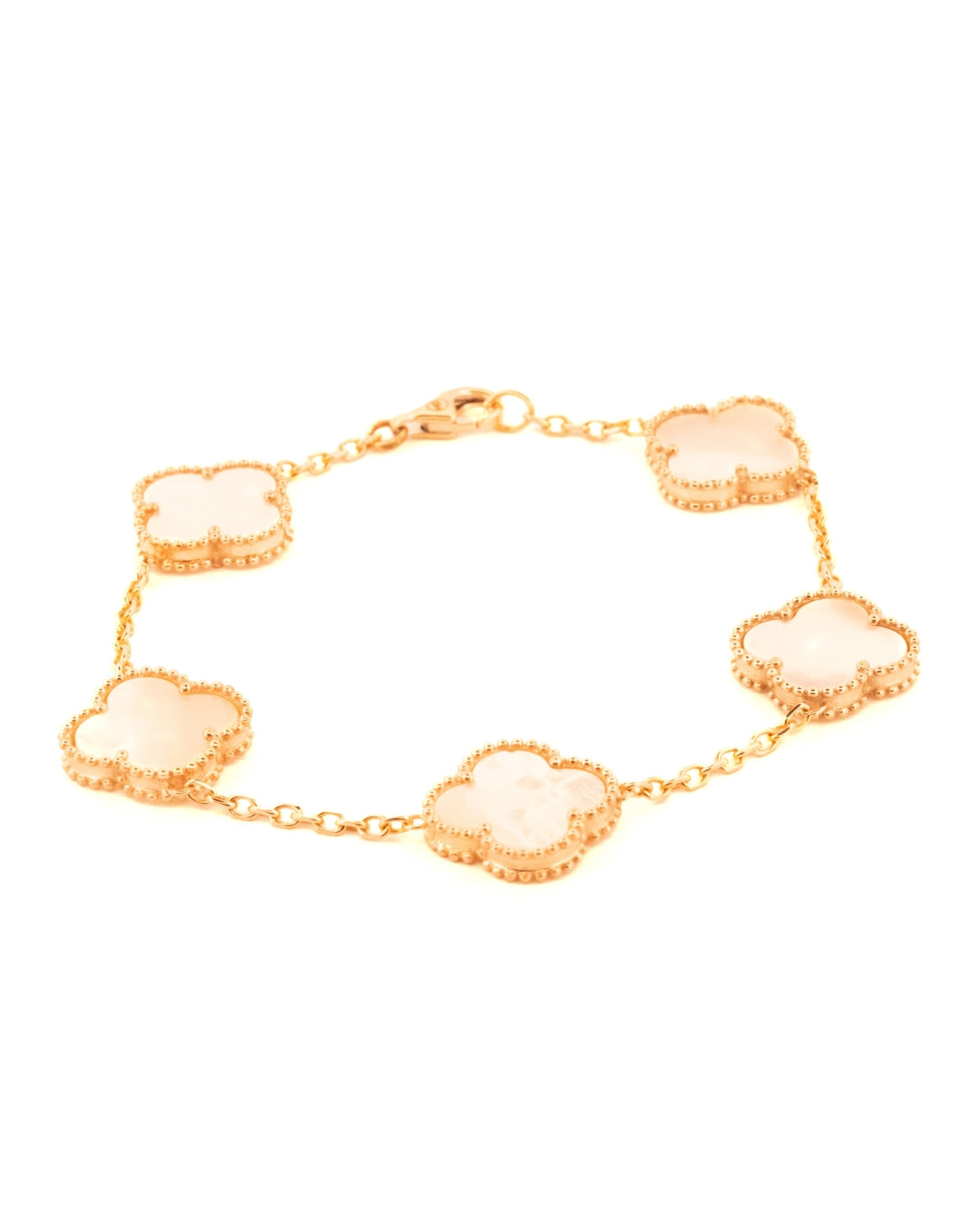 Kundenbestellung: Armband Gelbgold 18k – Hameh Khoshbakhti-ye Donya (Alles Glück der Welt)