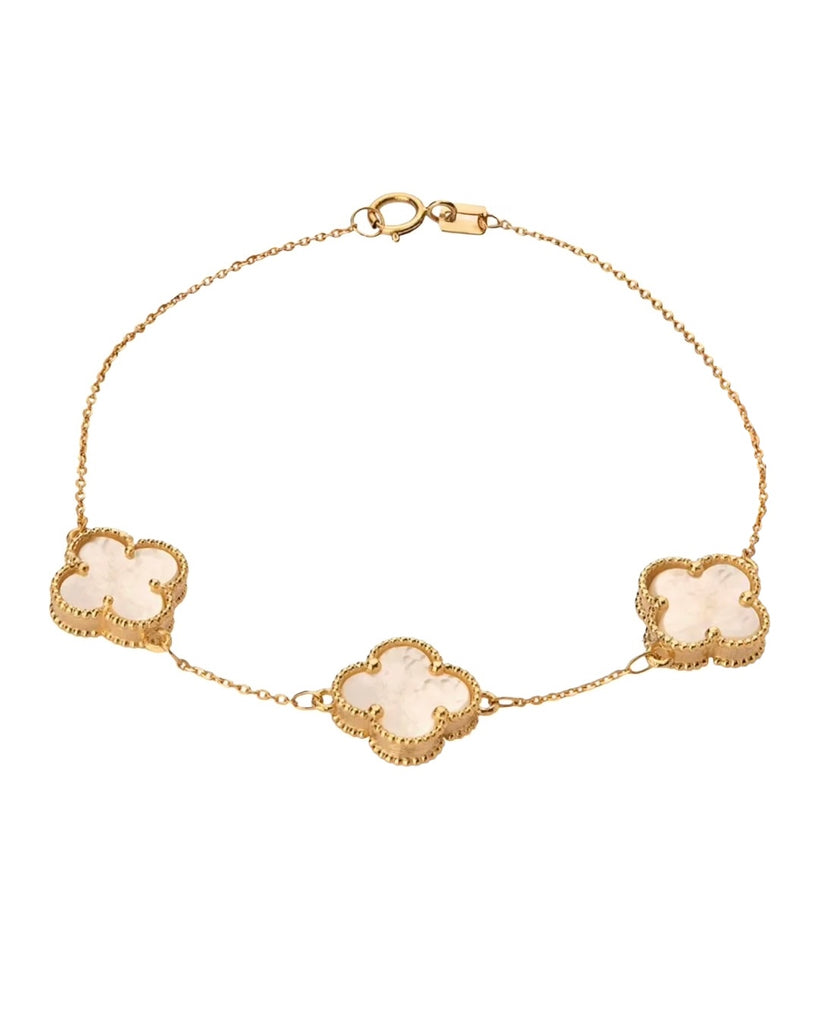 Armband Gelbgold 18k – Se Sehbeh-e Shabdar (Trio des Glücks)