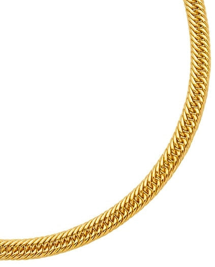 Nahaufnahme der Gliederstruktur des Armbands Talā-ye Tanideh – gewebtes 18k Goldarmband, handgefertigt &amp; elegant