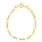 Armband aus 18k Gelbgold mit griechischem Muster – freigestelltes Produktbild