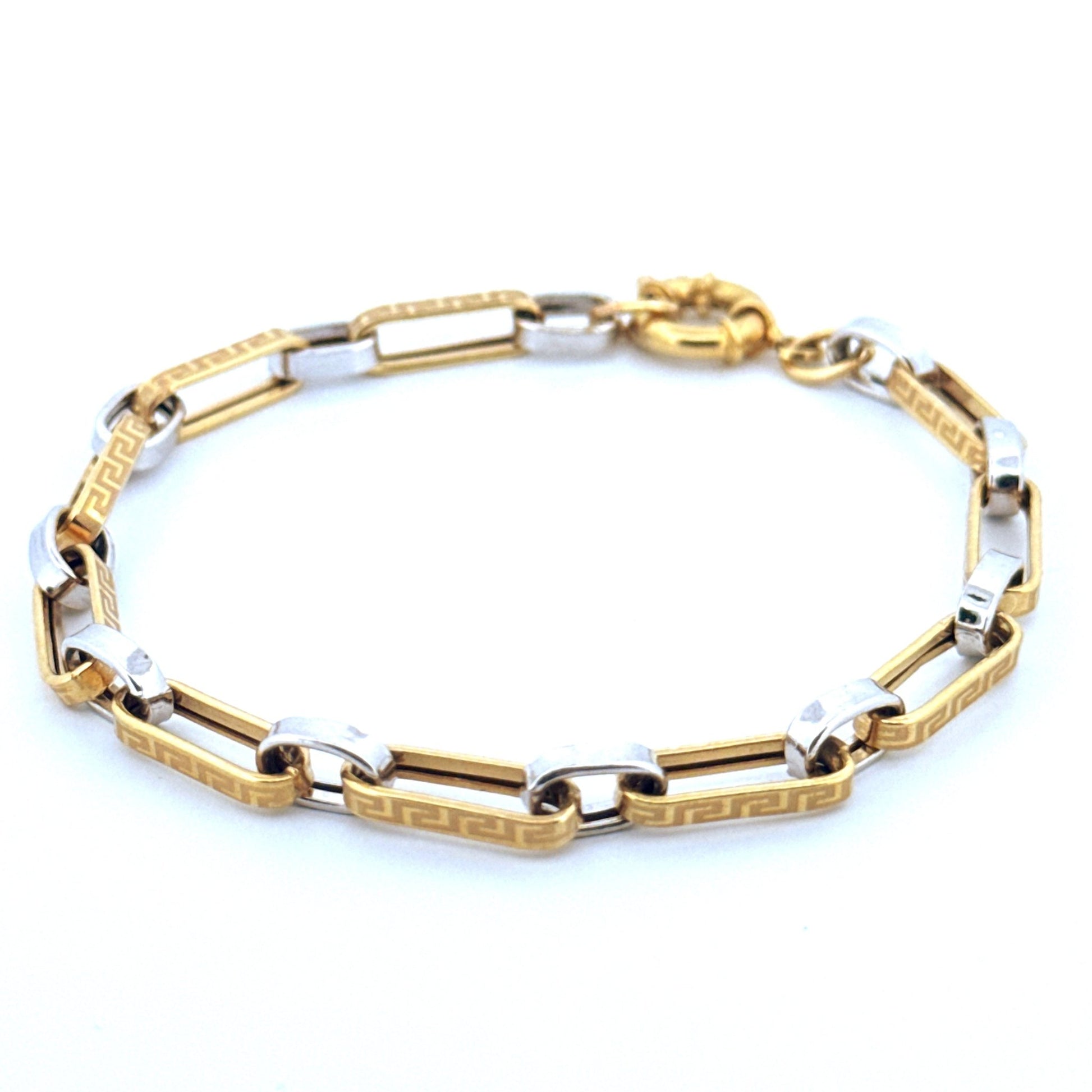 Produktbild: Armband aus 18k Gelb- & Weissgold – freigestellt