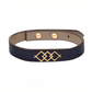 Armband Leder & 18k Gold – Ramz-e Tala (Das goldene Zeichen)