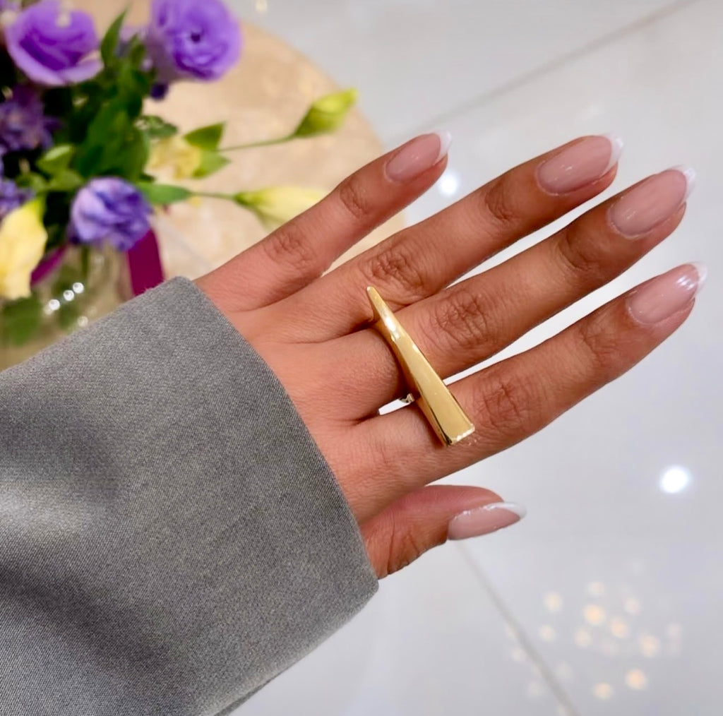 Ring Gelbgold 18k – Tir (Pfeil)