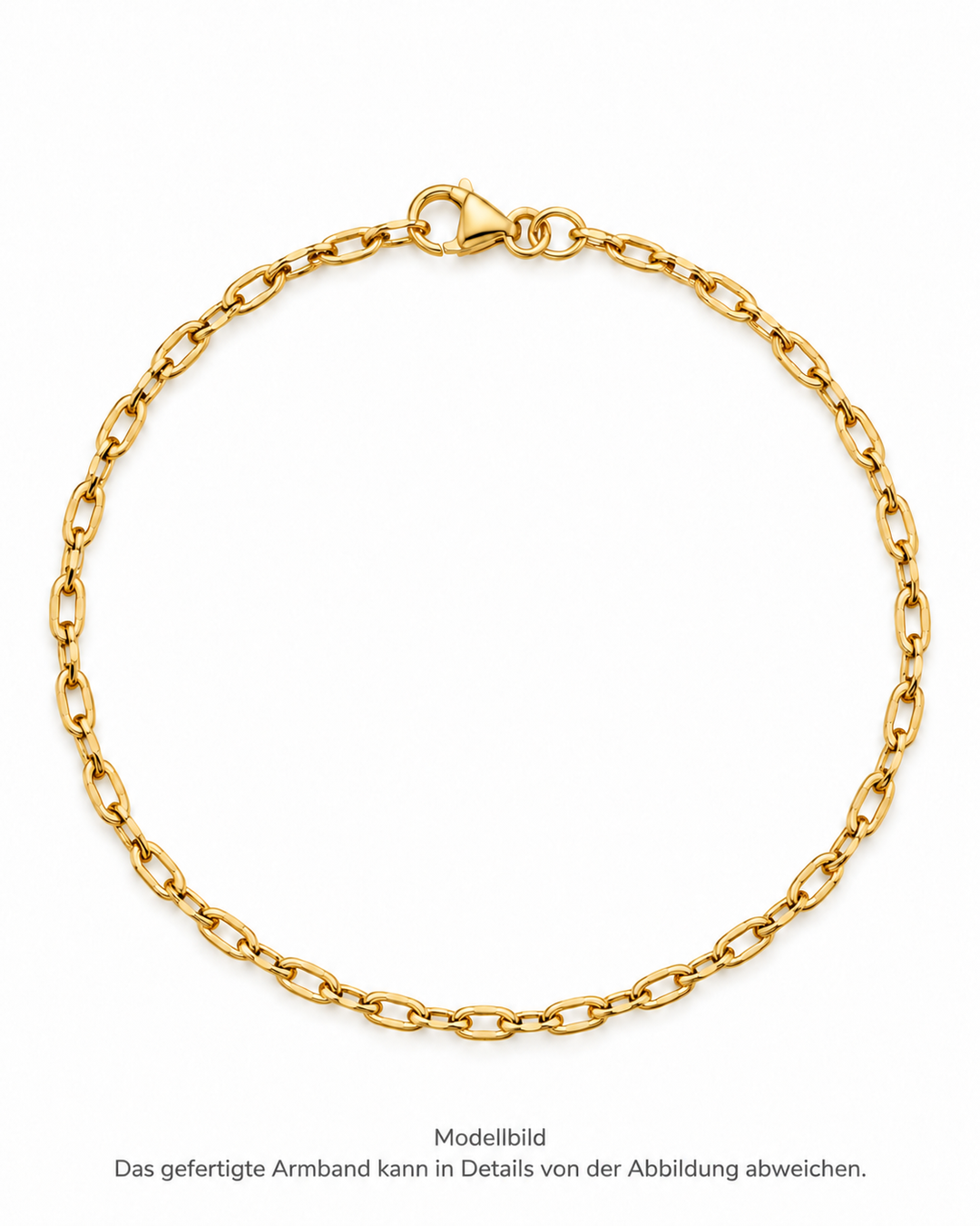 Armband Gelbgold 18k – Zanjir-e Halgheh (Gliederkette)