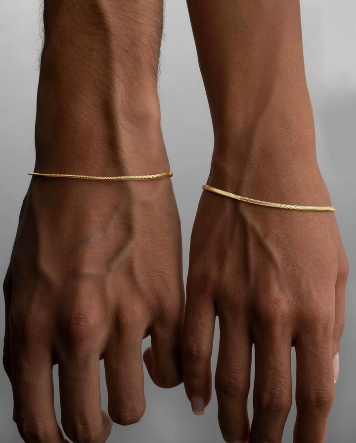 Armband Gelbgold 18k - Mar-e Tala (Goldene Schlange)