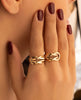 Ring Gelbgold 18k - Gereh-e Tala (Goldener Knoten)