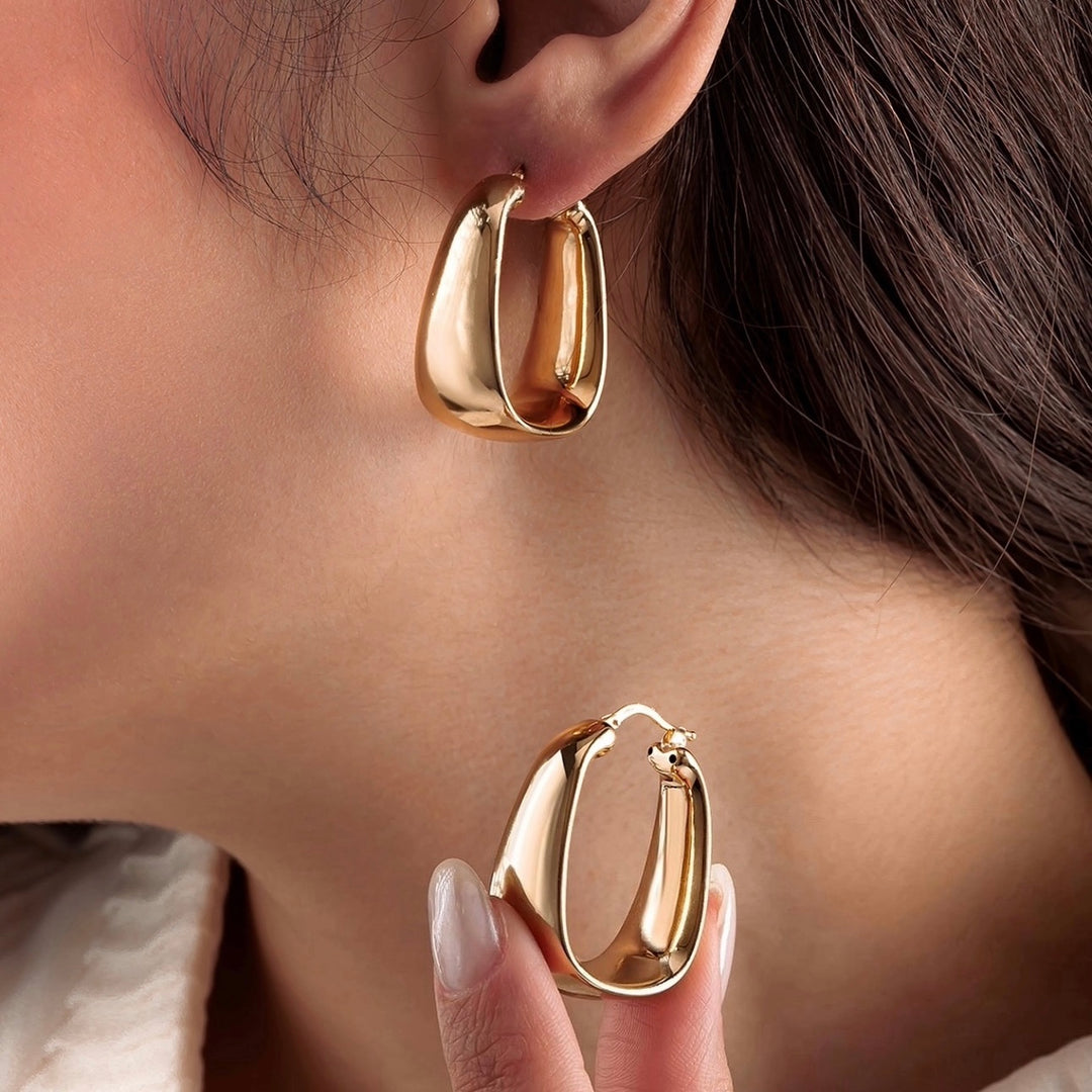 Ohrringe Gelbgold 18k - Mah-e Tala (Goldener Halbmond)