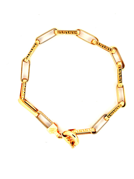 Armband Gelbgold 18k - Dastband-e Abadi-ye Yunan (Griechisches Armband der Ewigkeit)