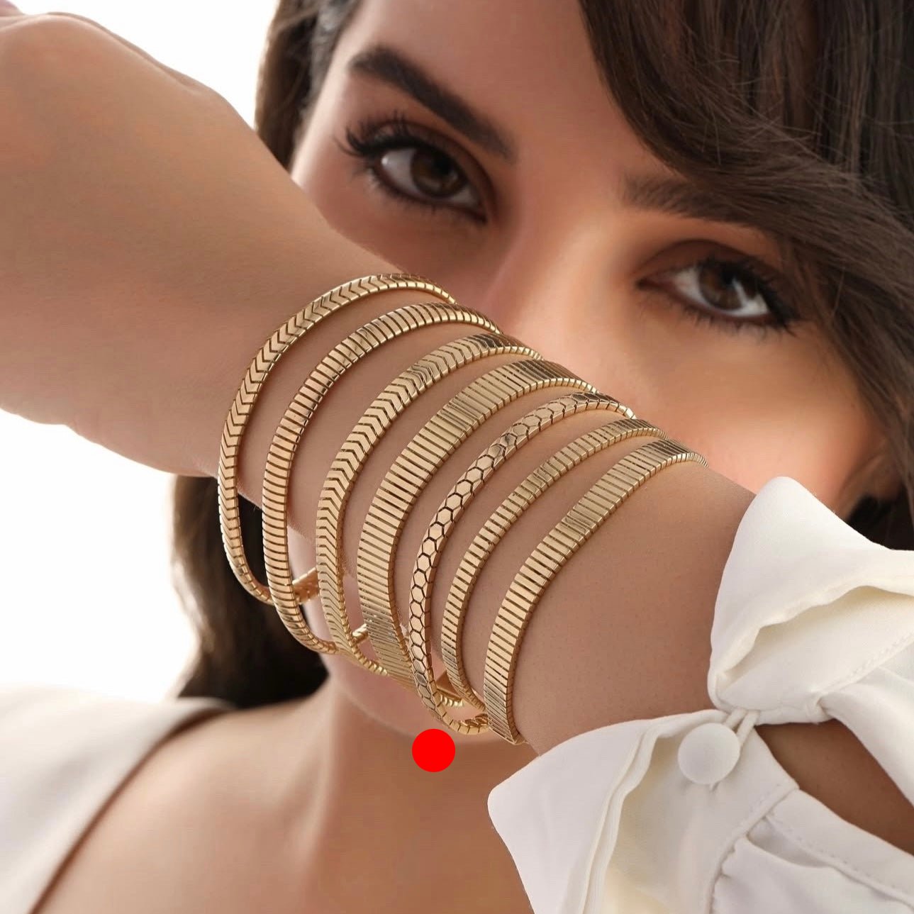 Armband Gelbgold 18k - Khaneh-ye Asal (Wabenhaus)