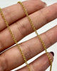 Halskette Gelbgold 18k – Rolo-e Kelasik (Klassische Erbskette)