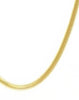Detailansicht der Zanjir-e Mari – fein gearbeitete Schlangenkette aus 18k Gold mit eng anliegenden Gliedern