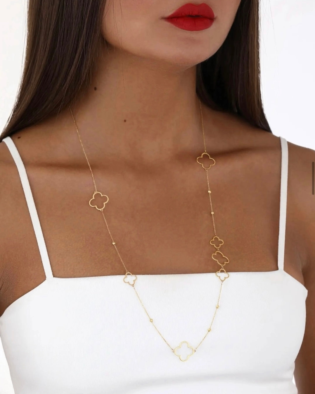 Halskette Gelbgold 18k – Baghche-ye Tala (Goldener Garten)