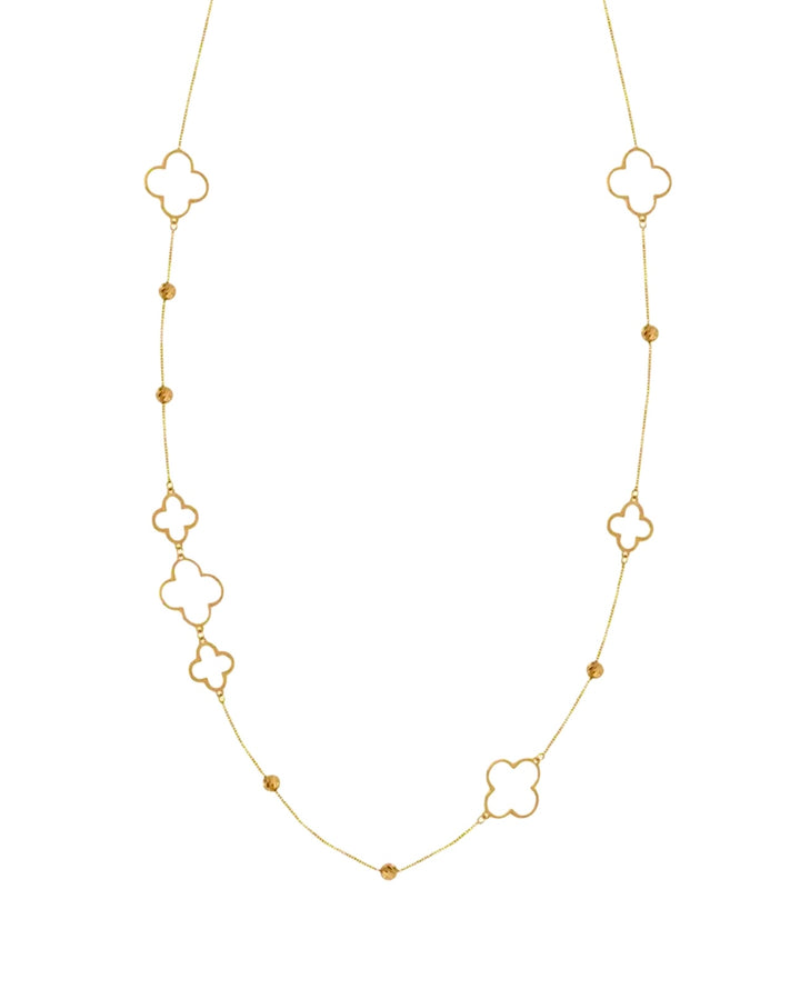 Halskette Gelbgold 18k – Baghche-ye Tala (Goldener Garten)